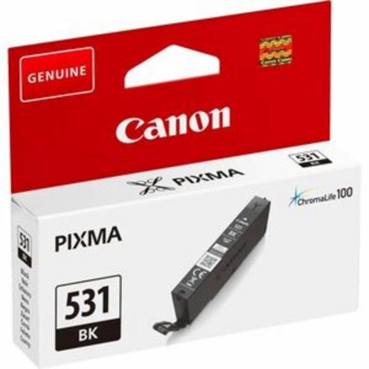 Cartucho de Tinta Original Canon 531BK Preto