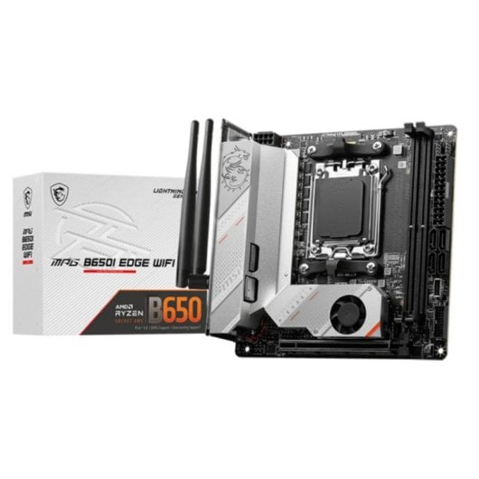 Carte mère MSI MPG B650I EDGE WIFI AMD B650 Socket AM5 DDR5 Mini-ITX WiFi 6E PCIe 4.0 RAID