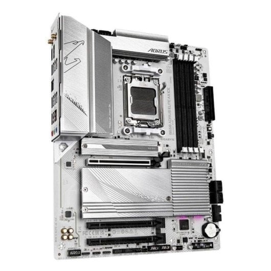 Carte mère Gigabyte B650 AORUS ELITE AX ICE B650 AM5 DDR5 ATX WiFi 6E RGB M.2 2.5GbE