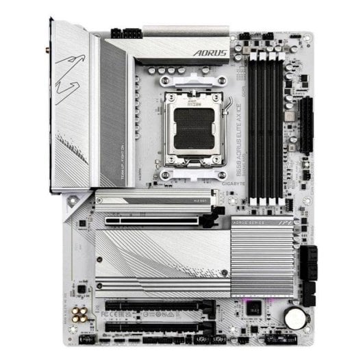 Carte mère Gigabyte B650 AORUS ELITE AX ICE B650 AM5 DDR5 ATX WiFi 6E RGB M.2 2.5GbE