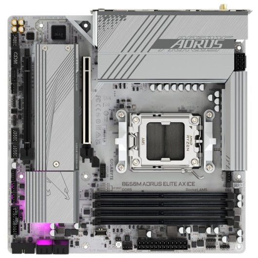 Gigabyte B650M AORUS ELITE AX ICE