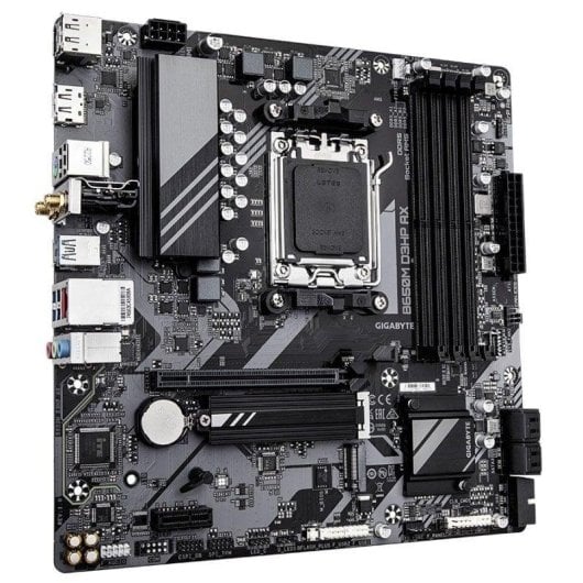 Carte mère Gigabyte B650M D3HP AX B650 Socket AM5 DDR5 Micro-ATX WiFi 6E 2.5GbE PCIe 4.0 M.2