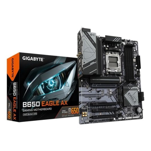 Motherboard Gigabyte B650 EAGLE AX B650 Socket AM5 DDR5 ATX WiFi 6E PCIe 5.0 RGB