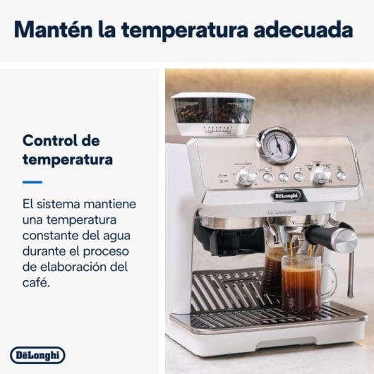 DeLonghi La Specialista Arte EC9155.W Espressomaschine mit Mahlwerk, 15 Riegel, Edelstahl