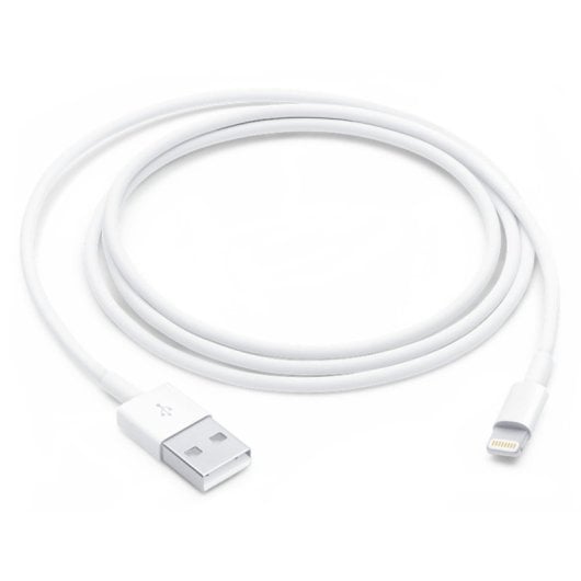 Câble Apple Lightning vers USB 2.0 Mâle/Mâle 1m Blanc