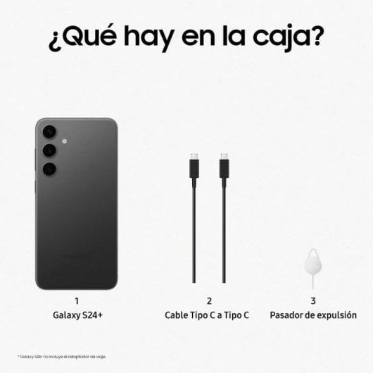 Samsung Galaxy S24 Plus 12/512GB Negro Onyx Libre