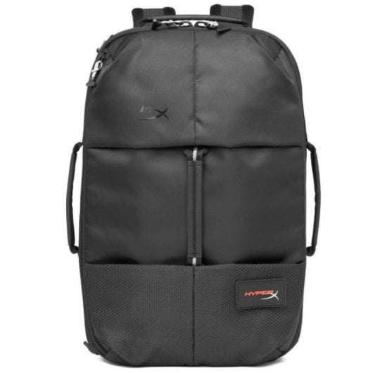 Mochila HyperX Knight Gaming 16” Resistente 22,6L Poliéster 600D Compartimentos Versátiles