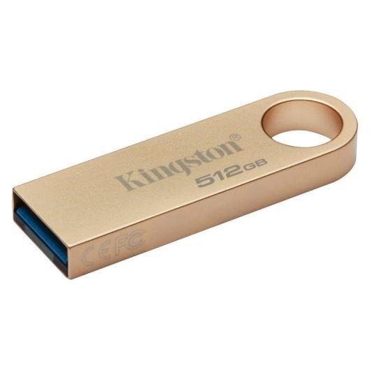 Kingston Technology DataTraveler 512GB 220MB/s Drive USB 3.2 Gen 1 in Metallo SE9 G3