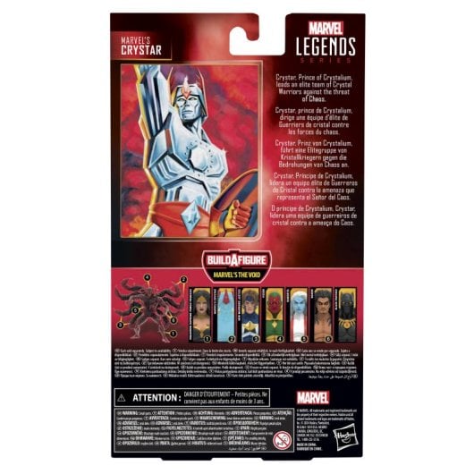 Hasbro Original Avengers Marvel Legends Series Figura Marvel's Crystar