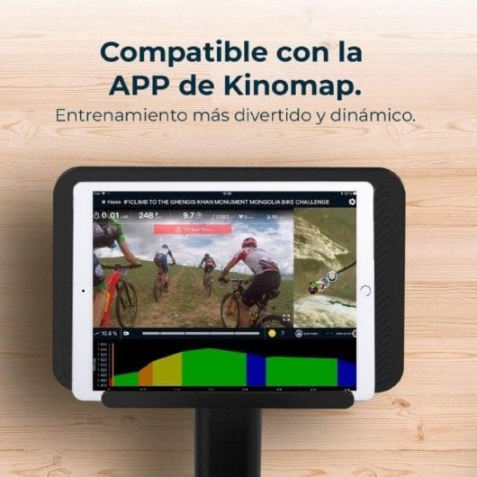 Indoor Bike Cecotec DrumFit Indoor 15000 Magnetic Connected mit 15 kg Schwungmasse, LCD, App