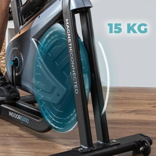 Indoor Bike Cecotec DrumFit Indoor 15000 Magnetic Connected mit 15 kg Schwungmasse, LCD, App