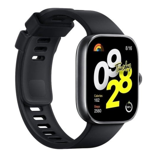 Xiaomi Redmi Watch 4 Bluetooth GPS 47,5mm AMOLED Preto Resistente Água 5ATM SpO2 Pulsómetro
