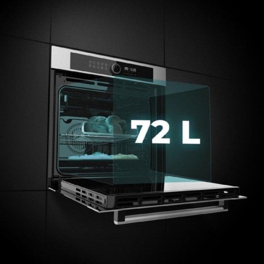 Horno elétrico Cecotec Bolero Hexa AF316000 72L Inox Airfryer multifunção