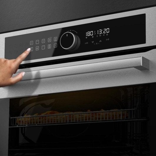 Horno elétrico Cecotec Bolero Hexa AF316000 72L Inox Airfryer multifunção