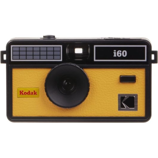 Kodak Pack Fotocamera analogica riutilizzabile Kodak i60 + Pellicola ISO 100 con 36 esposizioni Giallo
