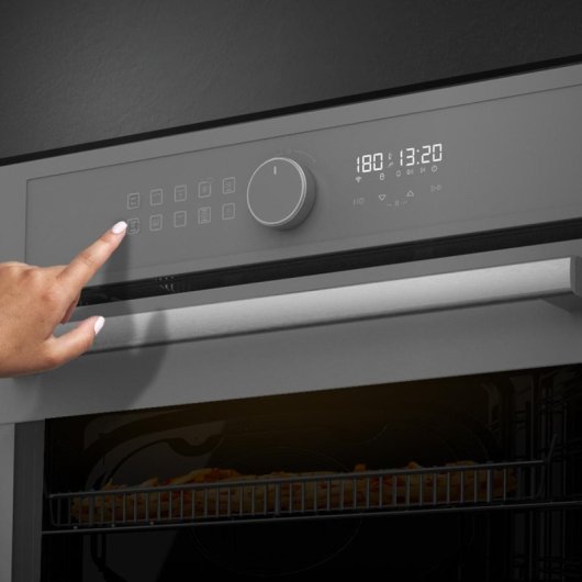 Cecotec Bolero Hexa AF316000 Glass Grey A Horno Multifunción Airfryer 81L A Gris