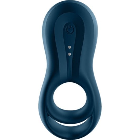 Anello vibrante Satisfyer Epic Duo con app - Blu