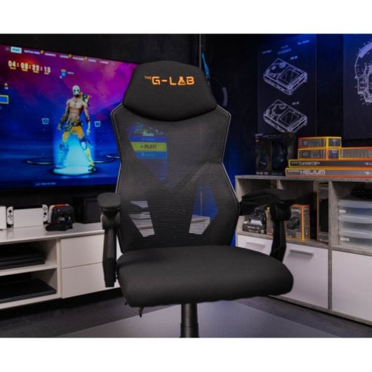 The G-Lab K-Seat Rhodium ATOM Silla Gaming Negra