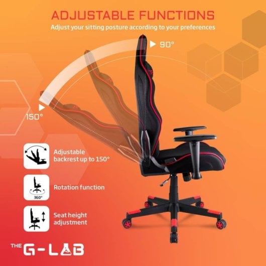 The G-Lab K-Seat Oxygen XL Cadeira Gaming Azul