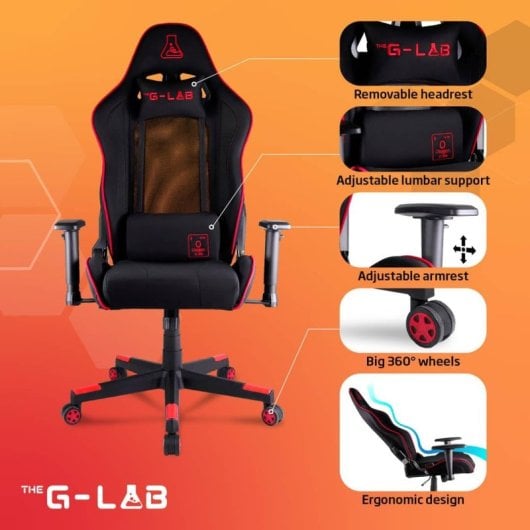 The G-Lab K-Seat Oxygen XL Cadeira Gaming Azul