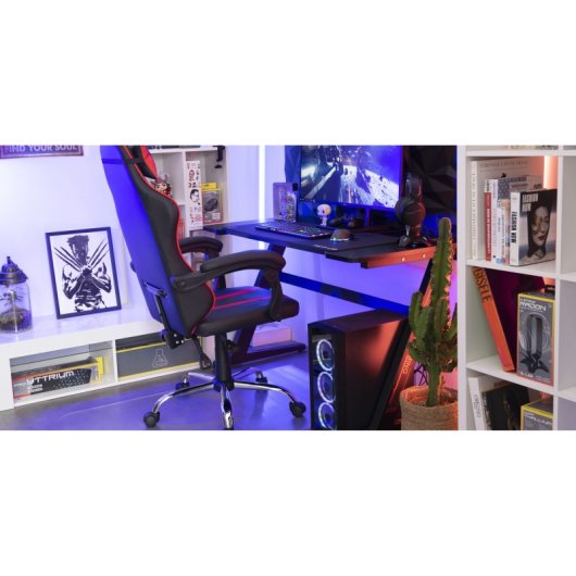 La chaise de jeu G-Lab K-Seat rouge fluo