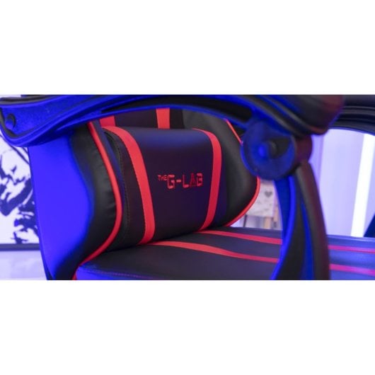La chaise de jeu G-Lab K-Seat rouge fluo