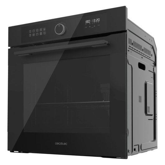Cecotec Bolero Hexa AF316000 Glass Black A Forno Multifunções 81L A Vidro Preto