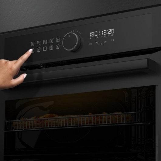 Cecotec Bolero Hexa AF316000 Glass Black A Forno Multifunções 81L A Vidro Preto