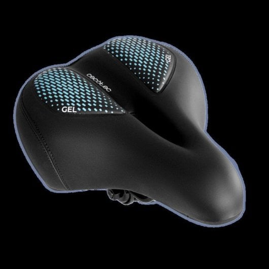 Selle Cecotec DrumFit SitBike Gel Ultra Confort Fente Centrale Amortisseurs