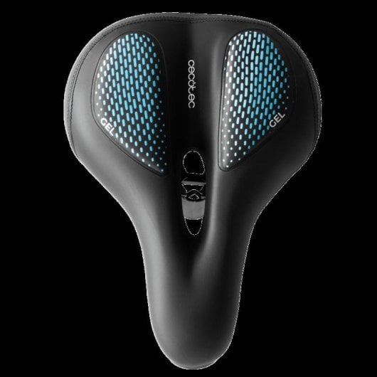 Selle Cecotec DrumFit SitBike Gel Ultra Confort Fente Centrale Amortisseurs