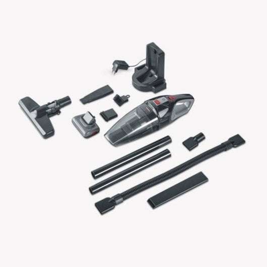 Severin HV 7147 Aspiradora de Mano a Batería con Accesorios y Función Wet & Dry 120W Negro