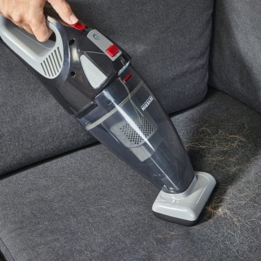 Severin HV 7147 Aspiradora de Mano a Batería con Accesorios y Función Wet & Dry 120W Negro