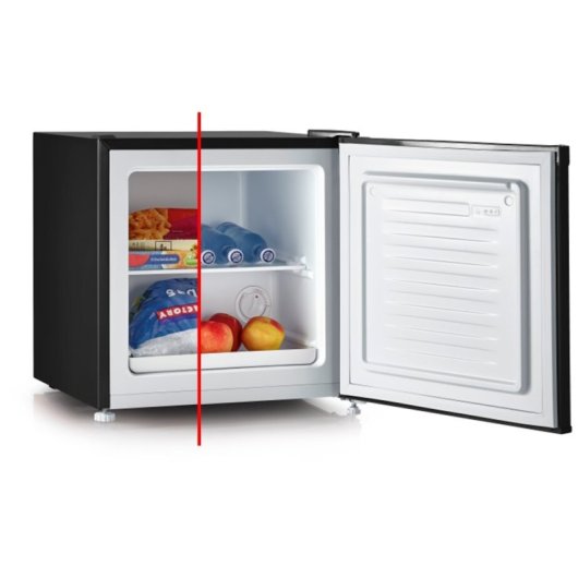 Severin GB 8880 Mini Frigorífico/Congelador Retro 31 Litros E Negro