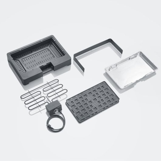 Barbecue Con Gambe, Severin Pg 8568 Griglia Rigata Nera 2200 W