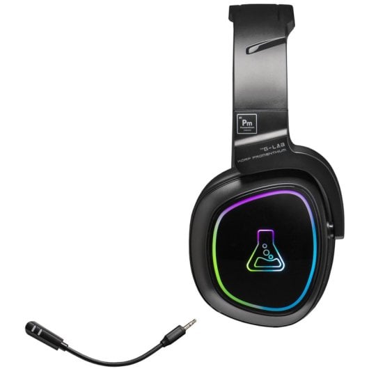 Casque de jeu sans fil RGB G-Lab Korp Promenthium pour PS5/PC