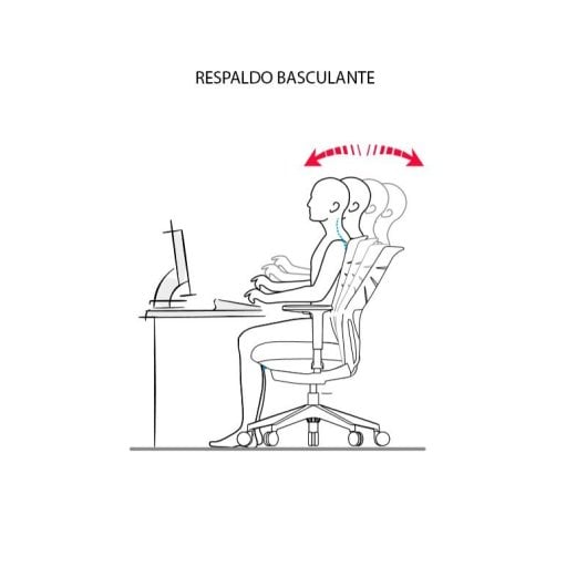 Chaise ergonomique Actiu Efit 10 dossier haut tissu noir, base polyamide, accoudoirs 2D