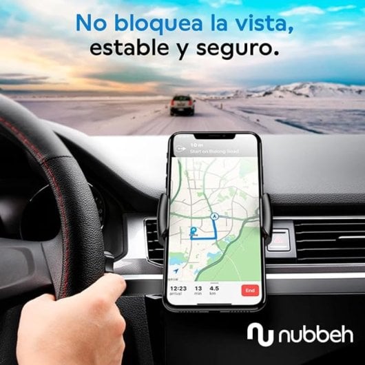 Nubbeh Atals Soporte Móvil Pinza Para Coche