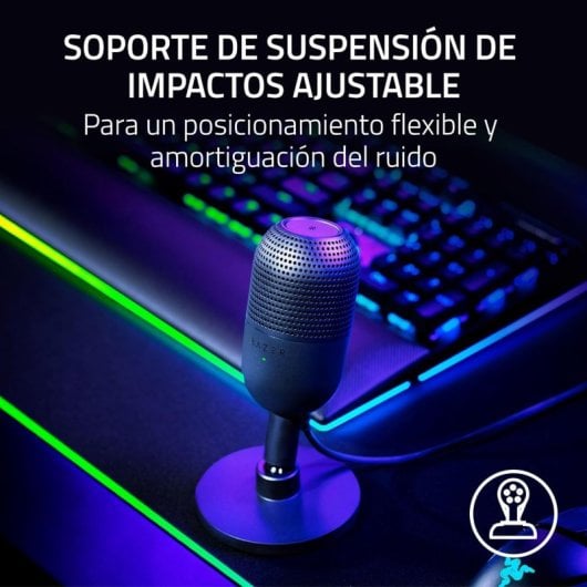 Razer Seiren V3 Mini Micrófono de Condensador para Streaming Negro