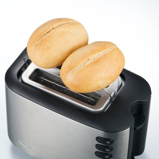 Tostapane Con 2 Fessure Severin At 2514 Acciaio Inossidabile Spazzolato / Nero 850 W