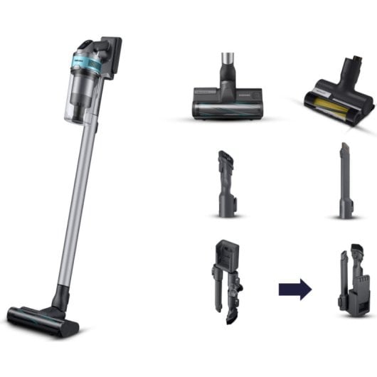Samsung Jet 75E Pet Aspirador Vertical 2-em-1 550W Preto