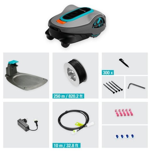 Cortador de grama robô Gardena Sileno Life Bluetooth 1250m2
