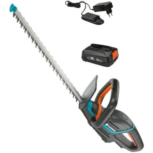 Gardena ComfortCut 50/18V P4A Set Cortasetos Inalámbrico + Batería 18V 2.0Ah + Cargador
