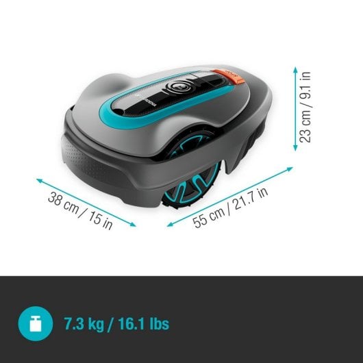 Gardena Smart Sileno City Set Robot Cortacésped a Batería 500m2