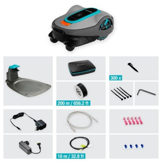 Gardena Smart Sileno Life Akku-Rasenmäher-Set 1000 m²
