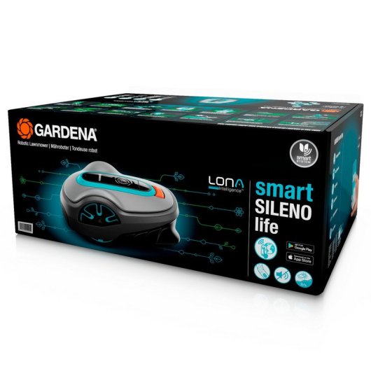 Gardena Smart Sileno Life Set Robot Cortacésped a Batería 1500m2