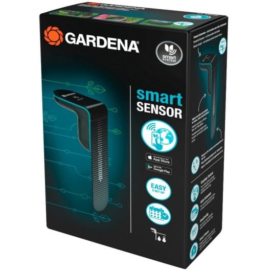 Gardena Sensor de Humedad del Suelo Inteligente para Sistema Smart de Gardena