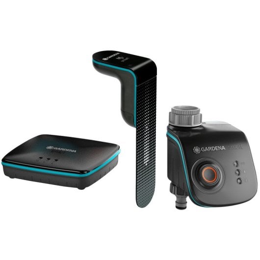 Gardena Set de Control y Sensor Smart para Riego Automático