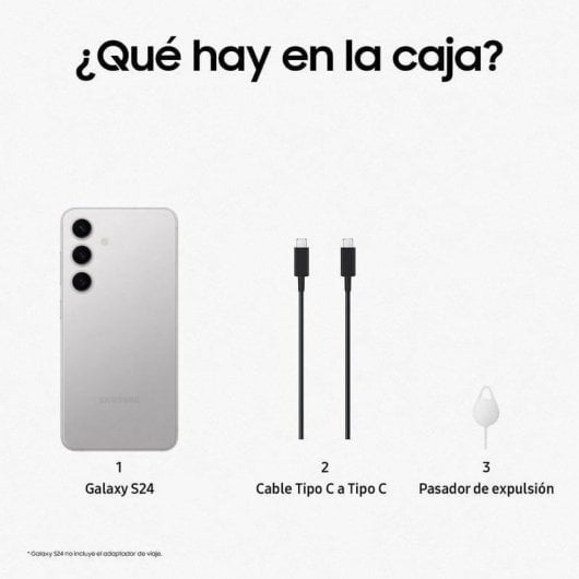 Samsung Galaxy S24 8/128 GB Gris Marble Libre