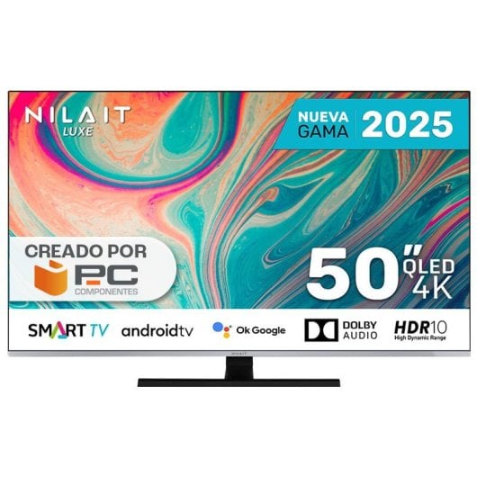 Nilait Luxe 50UC8003S 50" QLED UHD 4K Smart TV