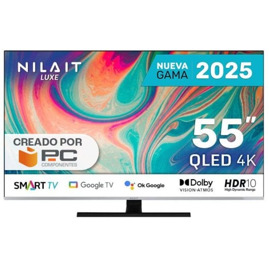 Nilait-Luxe-55"UC8003S-Téléviseur-intelligent-QLED-UHD-4K-55" Nilait-Luxe-55"UC8003S-Téléviseur-intelligent-QLED-UHD-4K-55"
